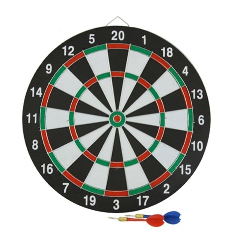 Tarcza dart sizalowa 38 cm + 6 rzutek EB030232/BT171524 Tarcza dart sizalowa 38 cm + 6 rzutek EB030232/BT171524