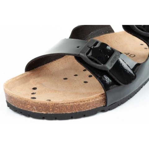 Klapki robocze Abeba Sandals Black W 8088 Klapki robocze Abeba Sandals Black W 8088