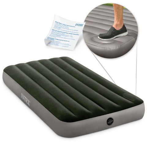 Materac dmuchany z pompką 191 x 99 x 25 cm INTEX 64761 Materac dmuchany z pompką 191 x 99 x 25 cm INTEX 64761