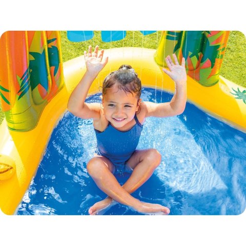 Plac zabaw Dinozaury ze zjeżdżalnią 249 x 191 x 109 cm INTEX 57444 Plac zabaw Dinozaury ze zjeżdżalnią 249 x 191 x 109 cm INTEX 57444