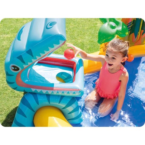Plac zabaw Dinozaury ze zjeżdżalnią 249 x 191 x 109 cm INTEX 57444 Plac zabaw Dinozaury ze zjeżdżalnią 249 x 191 x 109 cm INTEX 57444