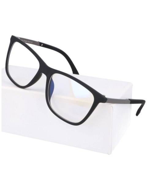 Okulary zerówki męskie do komputera z filtrem bluelight Mat Okulary zerówki męskie do komputera z filtrem bluelight Mat