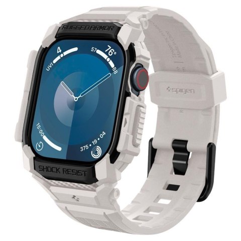 Spigen Rugged Armor Pro - Pasek z obudową do Apple Watch 10 46 mm (Dune Beige) Spigen Rugged Armor Pro - Pasek z obudową do Apple Watch 10 46 mm (Dune Beige)