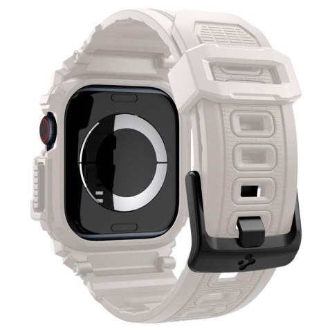 Spigen Rugged Armor Pro - Pasek z obudową do Apple Watch 10 46 mm (Dune Beige) Spigen Rugged Armor Pro - Pasek z obudową do Apple Watch 10 46 mm (Dune Beige)