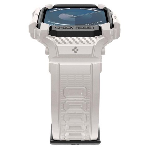 Spigen Rugged Armor Pro - Pasek z obudową do Apple Watch 10 46 mm (Dune Beige) Spigen Rugged Armor Pro - Pasek z obudową do Apple Watch 10 46 mm (Dune Beige)