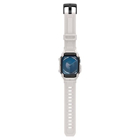 Spigen Rugged Armor Pro - Pasek z obudową do Apple Watch 10 46 mm (Dune Beige) Spigen Rugged Armor Pro - Pasek z obudową do Apple Watch 10 46 mm (Dune Beige)