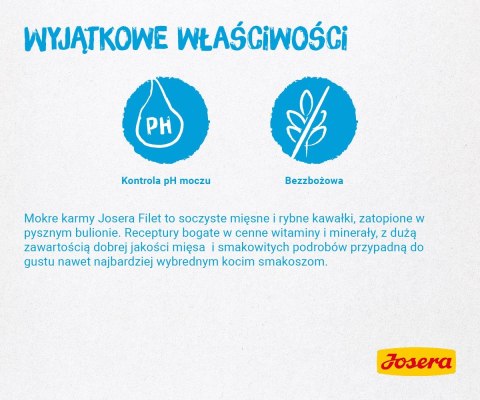 JOSERA Filet kurczak z łososiem - mokra karma dla kota - 70 g JOSERA Filet kurczak z łososiem - mokra karma dla kota - 70 g