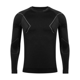 Koszulka termoaktywna Alpinus Active Base Layer czarno-szara M GT43189
