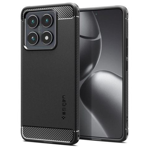 Spigen Rugged Armor - Etui do Xiaomi 14T (Matte Black) Spigen Rugged Armor - Etui do Xiaomi 14T (Matte Black)