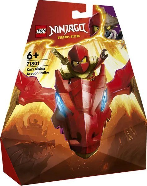 LEGO Ninjago Atak powstającego smoka Kaia 71801 LEGO Ninjago Atak powstającego smoka Kaia 71801