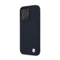 BMW Silicone Signature Logo - Etui iPhone 13 Pro (granatowy)