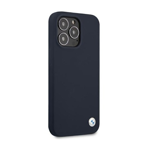 BMW Silicone Signature Logo - Etui iPhone 13 Pro (granatowy) BMW Silicone Signature Logo - Etui iPhone 13 Pro (granatowy)