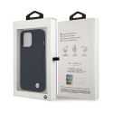 BMW Silicone Signature Logo - Etui iPhone 13 Pro (granatowy)