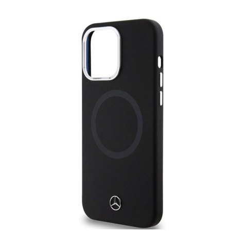 Mercedes Silicone Bicolor MagSafe - Etui iPhone 15 Pro Max (czarny) Mercedes Silicone Bicolor MagSafe - Etui iPhone 15 Pro Max (czarny)