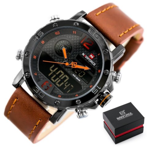 ZEGAREK MĘSKI NAVIFORCE - NF9134 (zn075e) + BOX ZEGAREK MĘSKI NAVIFORCE - NF9134 (zn075e) + BOX