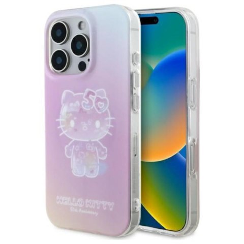 Hello Kitty IML 50TH Anniversary MagSafe - Etui iPhone 16 Pro (różowy) Hello Kitty IML 50TH Anniversary MagSafe - Etui iPhone 16 Pro (różowy)