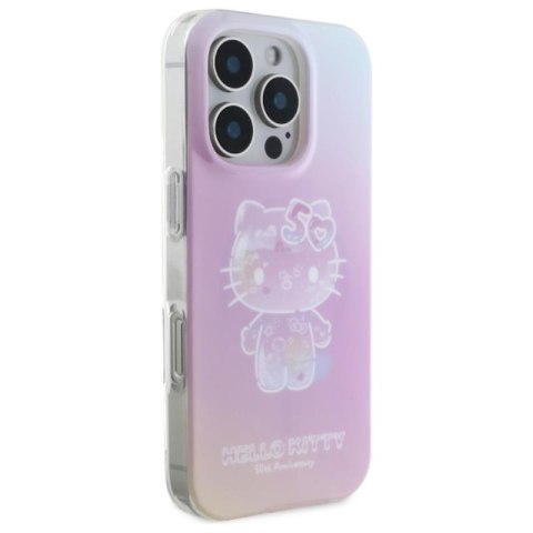 Hello Kitty IML 50TH Anniversary MagSafe - Etui iPhone 16 Pro (różowy) Hello Kitty IML 50TH Anniversary MagSafe - Etui iPhone 16 Pro (różowy)