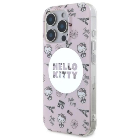 Hello Kitty IML All Over Paris MagSafe - Etui iPhone 16 Pro (różowy) Hello Kitty IML All Over Paris MagSafe - Etui iPhone 16 Pro (różowy)