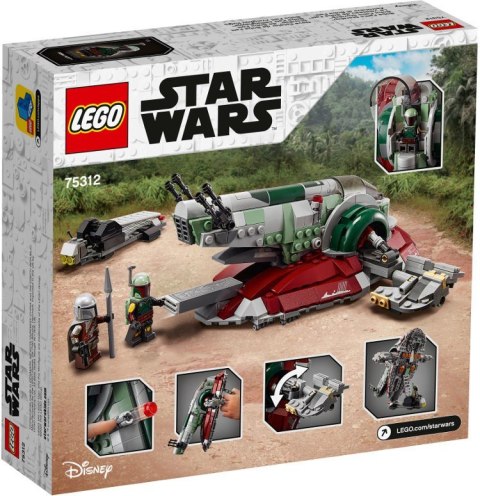 LEGO Star Wars TM 75312 Statek kosmiczny Boby Fetta LEGO Star Wars TM 75312 Statek kosmiczny Boby Fetta