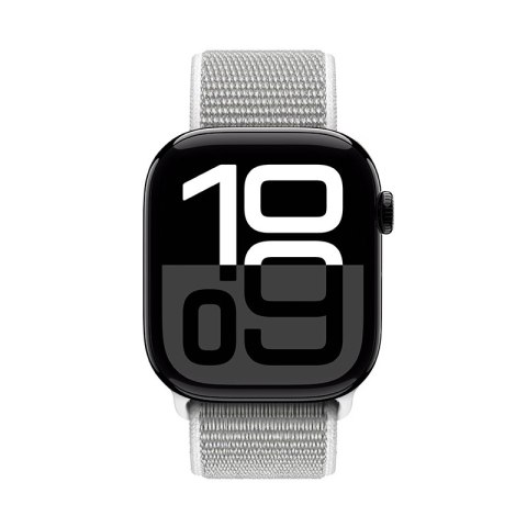 Crong Nylon - Pasek sportowy do Apple Watch 44/45/46/49 mm (Silver Grey) Crong Nylon - Pasek sportowy do Apple Watch 44/45/46/49 mm (Silver Grey)