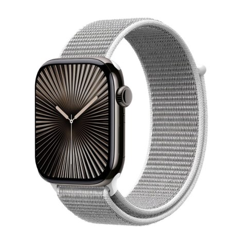 Crong Nylon - Pasek sportowy do Apple Watch 44/45/46/49 mm (Silver Grey) Crong Nylon - Pasek sportowy do Apple Watch 44/45/46/49 mm (Silver Grey)