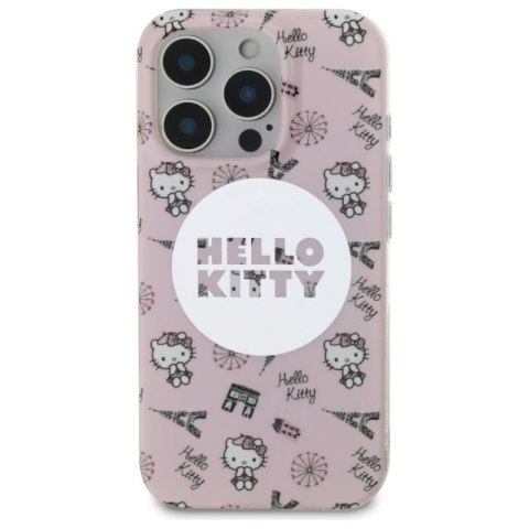 Hello Kitty IML All Over Paris MagSafe - Etui iPhone 16 Pro (różowy) Hello Kitty IML All Over Paris MagSafe - Etui iPhone 16 Pro (różowy)