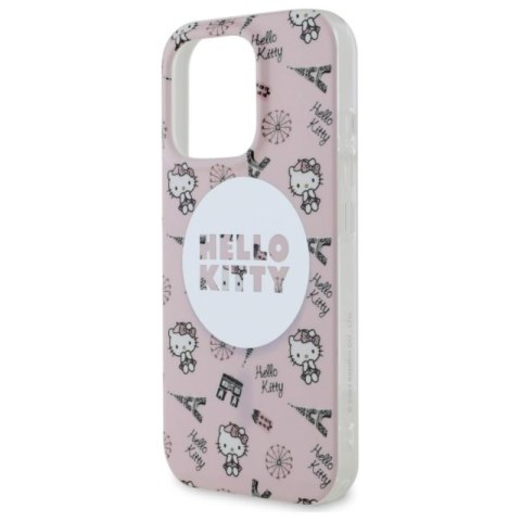Hello Kitty IML All Over Paris MagSafe - Etui iPhone 16 Pro (różowy) Hello Kitty IML All Over Paris MagSafe - Etui iPhone 16 Pro (różowy)