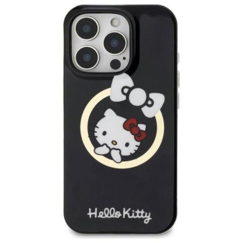 Hello Kitty IML Fun Bow MagSafe - Etui iPhone 16 Pro Max (czarny) Hello Kitty IML Fun Bow MagSafe - Etui iPhone 16 Pro Max (czarny)