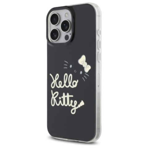 Hello Kitty IML Golden Diva MagSafe - Etui iPhone 16 Pro Max (czarny) Hello Kitty IML Golden Diva MagSafe - Etui iPhone 16 Pro Max (czarny)