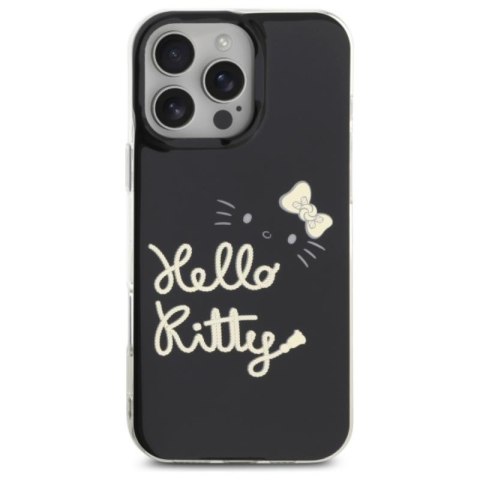 Hello Kitty IML Golden Diva MagSafe - Etui iPhone 16 Pro Max (czarny) Hello Kitty IML Golden Diva MagSafe - Etui iPhone 16 Pro Max (czarny)