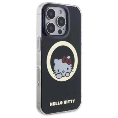 Hello Kitty IML Sweet Kitty MagSafe - Etui iPhone 16 Pro Max (czarny) Hello Kitty IML Sweet Kitty MagSafe - Etui iPhone 16 Pro Max (czarny)