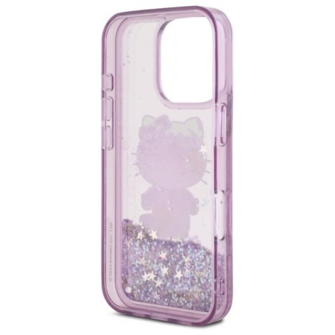 Hello Kitty Liquid Glitter 50TH Anniversary Party - Etui iPhone 16 Pro (fioletowy) Hello Kitty Liquid Glitter 50TH Anniversary Party - Etui iPhone 16 Pro (fioletowy)