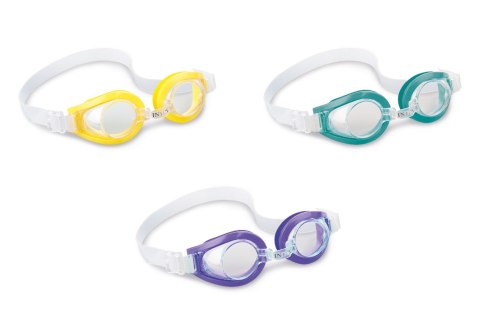 Okulary do pływania dla dzieci Intex 55602 turkusowy Okulary do pływania dla dzieci Intex 55602 turkusowy