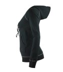 BLUZA DAMSKA ZE ŚCIĄGACZAMI KAPTUR (Czarny) S (36)