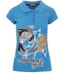 BLUZKA długi T-shirt POLO kolekcja ZUZIA XL (42)