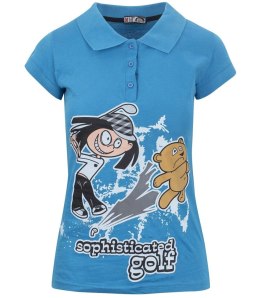 BLUZKA długi T-shirt POLO kolekcja ZUZIA XL (42)