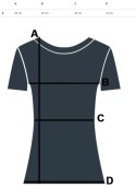 Koszulka POLO w PASKI bluzka T-shirt (Zielony) M (38)
