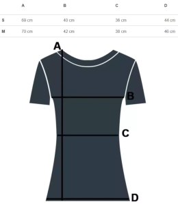 Bluzka długi T-shirt dekolt serek Zuzia (Fioletowy) XL (42)