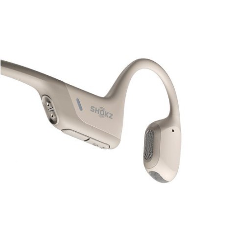 Słuchawki bezprzewodowe kostne Shokz OpenRun Pro Mini USB-A beżowe Słuchawki bezprzewodowe kostne Shokz OpenRun Pro Mini USB-A beżowe