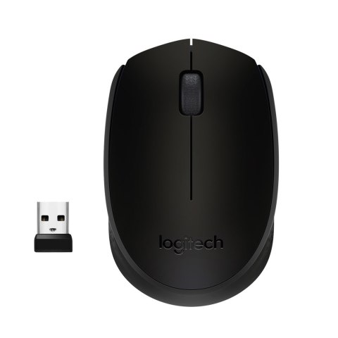Mysz Logitech M171 910-004424 (optyczna; 1000 DPI; kolor czarny) Mysz Logitech M171 910-004424 (optyczna; 1000 DPI; kolor czarny)