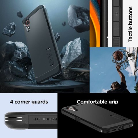 Spigen Tough Armor - Etui do Samsung Galaxy XCover 7 (Czarny) Spigen Tough Armor - Etui do Samsung Galaxy XCover 7 (Czarny)
