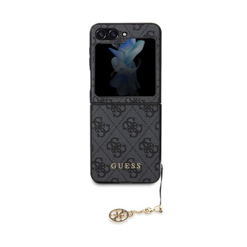 Guess 4G Charms Collection - Etui do Samsung Galaxy Z Flip 5 (szary) Guess 4G Charms Collection - Etui do Samsung Galaxy Z Flip 5 (szary)