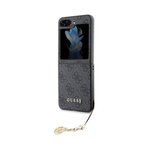 Guess 4G Charms Collection - Etui do Samsung Galaxy Z Flip 5 (szary) Guess 4G Charms Collection - Etui do Samsung Galaxy Z Flip 5 (szary)