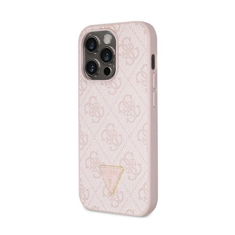 Guess Crossbody 4G Metal Logo - Etui iPhone 15 Pro Max (różowy) Guess Crossbody 4G Metal Logo - Etui iPhone 15 Pro Max (różowy)
