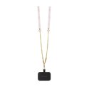 Guess Crossbody 4G Metal Logo - Etui iPhone 15 Pro Max (różowy)