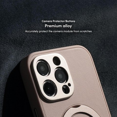 Moshi Kameleon MagSafe - Etui iPhone 16 Pro z funkcją podstawki (Shell Pink) Moshi Kameleon MagSafe - Etui iPhone 16 Pro z funkcją podstawki (Shell Pink)