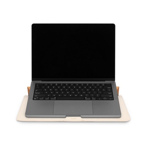 Moshi Muse 14" 3-in-1 Slim - Pokrowiec MacBook Pro 14" (M4/M3/M2/M1/2024-2021) (Seashell White) Moshi Muse 14" 3-in-1 Slim - Pokrowiec MacBook Pro 14" (M4/M3/M2/M1/2024-2021) (Seashell White)