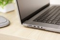 Moshi iGlaze Hardshell Case - Obudowa MacBook Air 13.6" M3 (2024) / M2 (2022) (Stealth Clear)