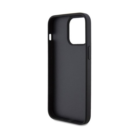 Ferrari Perforated Waves Metal Logo - Etui iPhone 15 Pro Max (czarny) Ferrari Perforated Waves Metal Logo - Etui iPhone 15 Pro Max (czarny)