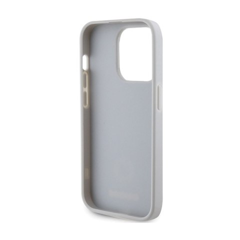 Guess 4G Strass Metal Logo - Etui iPhone 15 Pro Max (srebrny) Guess 4G Strass Metal Logo - Etui iPhone 15 Pro Max (srebrny)